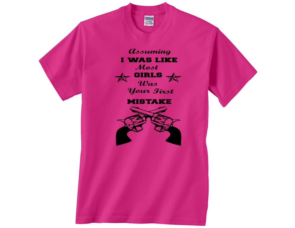 Like Most Girls Pink T-Shirt - Soft Cotton Casual Tee for Women | Perfect for Everyday Wear, Outings & Girls' Day Out