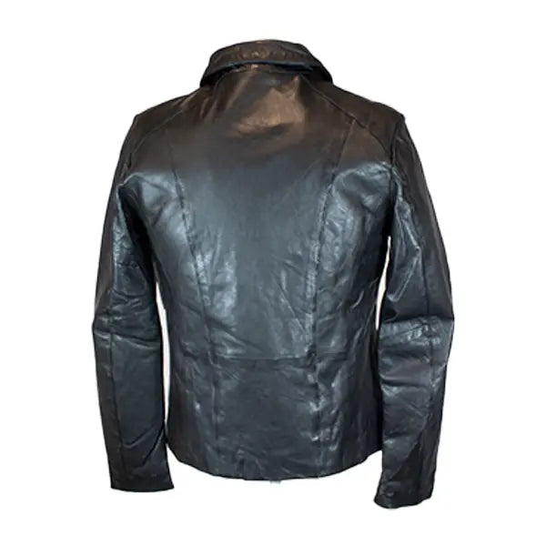 BOL Women's Zip Up Leather Jacket - Stylish Faux Leather Biker Jacket for Women - Perfect for Casual Outfits, Night Out & Motorcycle Riding