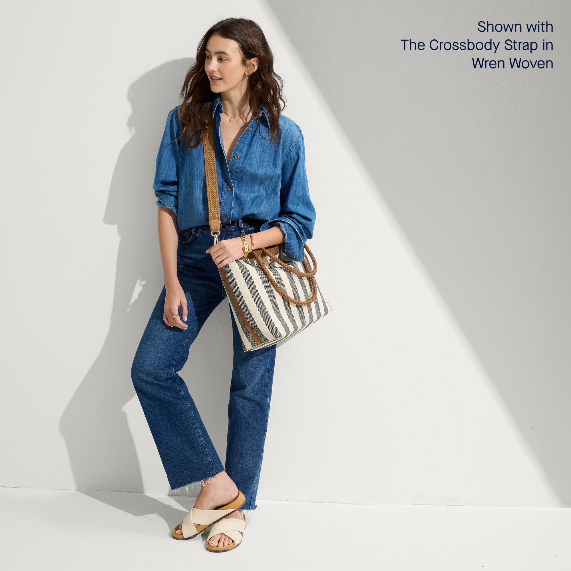 Lightweight Zip Tote Bag - Cabana Stripe Beach Tote with Secure Zipper Closure - Perfect for Beach, Pool, Travel & Shopping
