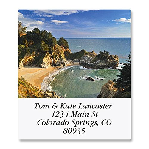 By The Sea Self-Adhesive Address Labels - 12 Designs for Mailing & Gifting