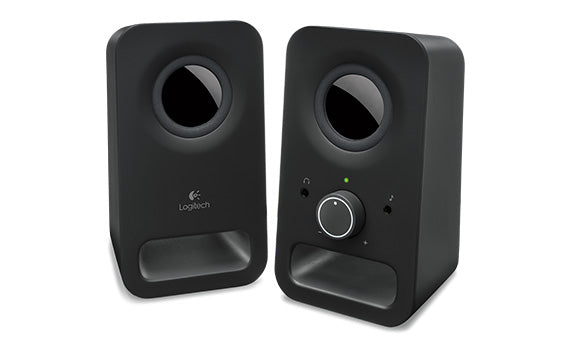 Logitech Z150 Multimedia Speakers with Stereo Sound - Black | Perfect for Home Office, Gaming & Music Listening
