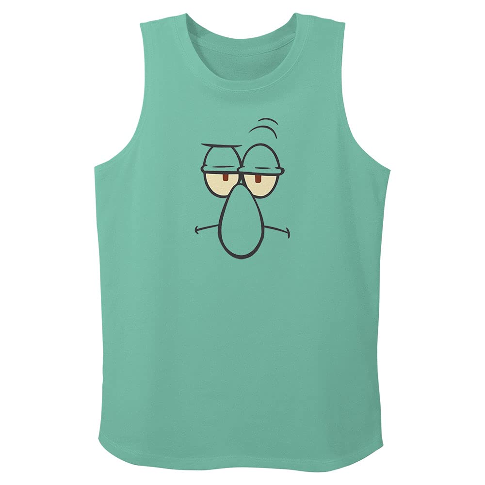 SpongeBob SquarePants Squidward Costume for Girls - Fitted Muscle Dress - Halloween Cosplay, Birthday Party, TV Show Theme Dress Up