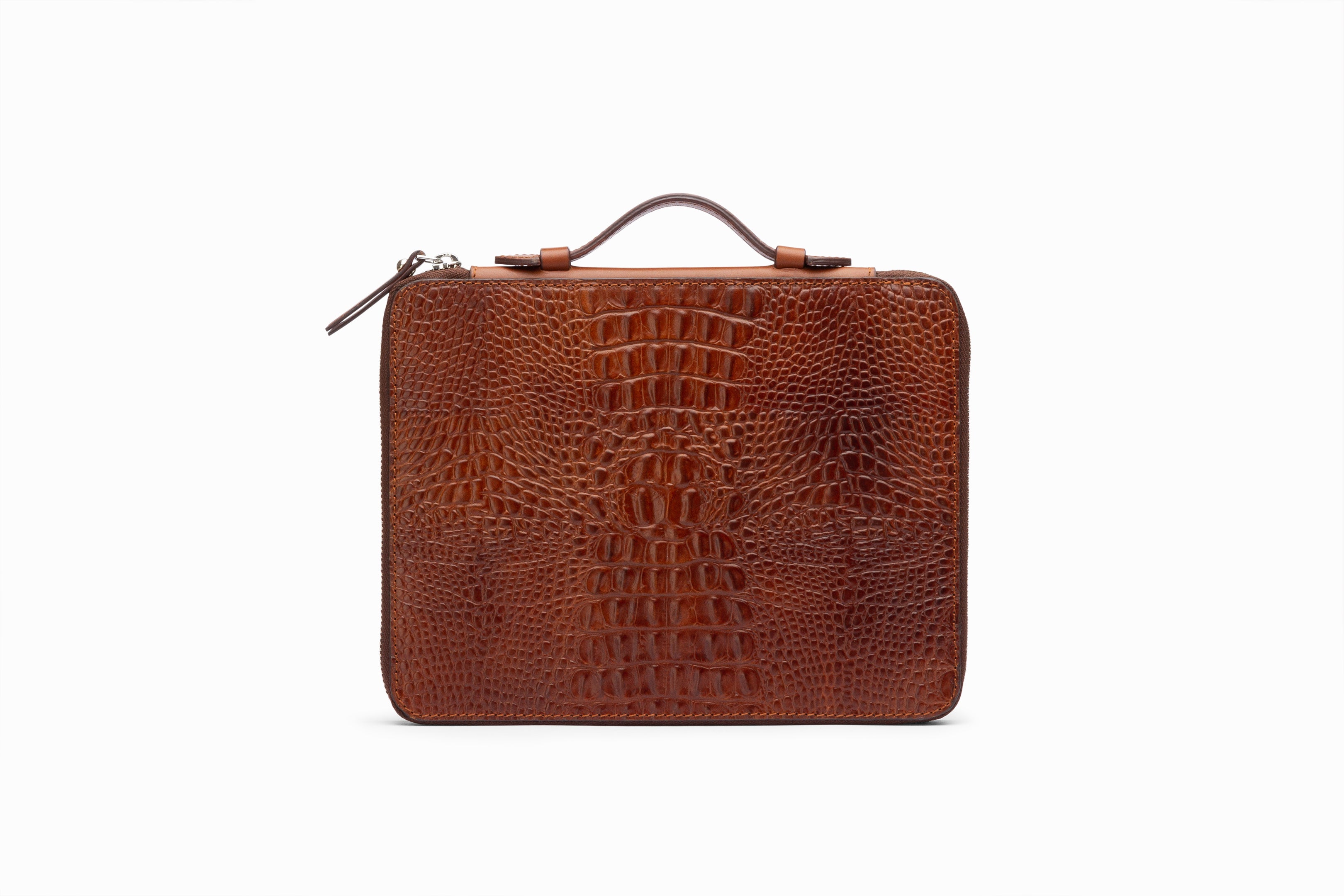 Premium Crocodile Leather iPad Case - Durable & Stylish Protective Cover for iPad Pro/Air/Mini - Perfect for Work, Travel & Everyday Use