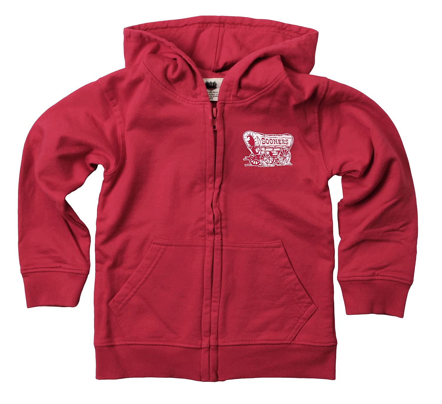 Wes and Willy Boys Zip Up Hoodie - Soft Fleece Jacket for Kids, Warm College Style Pullover - Perfect for School, Playdates, and Outdoor Activities