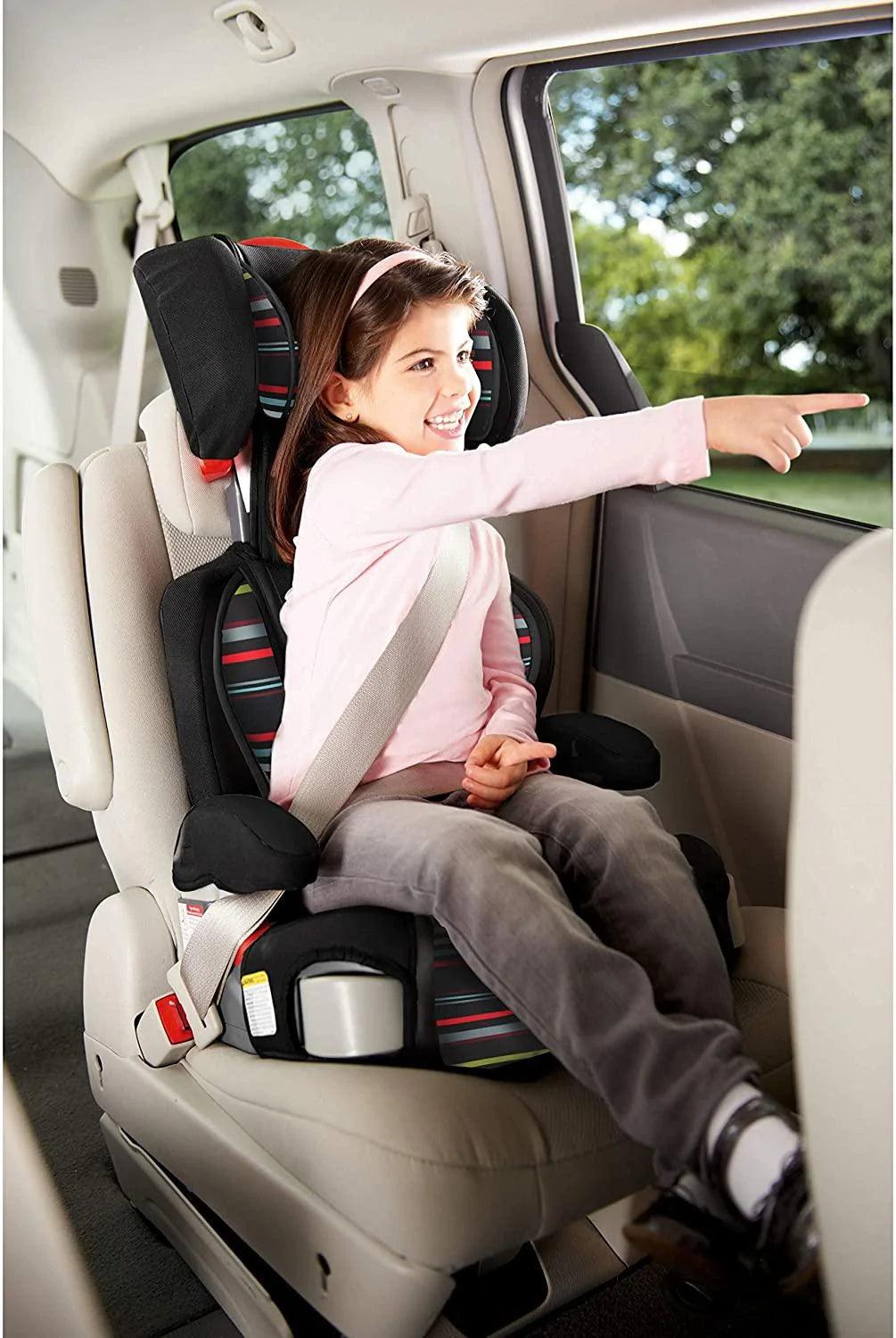 Graco TurboBooster High Back Booster Car Seat for Kids - Safe & Comfortable Back Support - Ideal for School, Travel & Family Road Trips