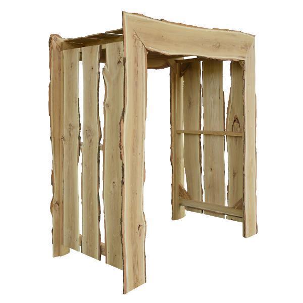 A & L Furniture Blue Mountain Appalachian Arbor - Rustic Solid Wood Dining Table for Farmhouse & Cabin Decor - Perfect for Family Gatherings & Country-Style Dining Rooms