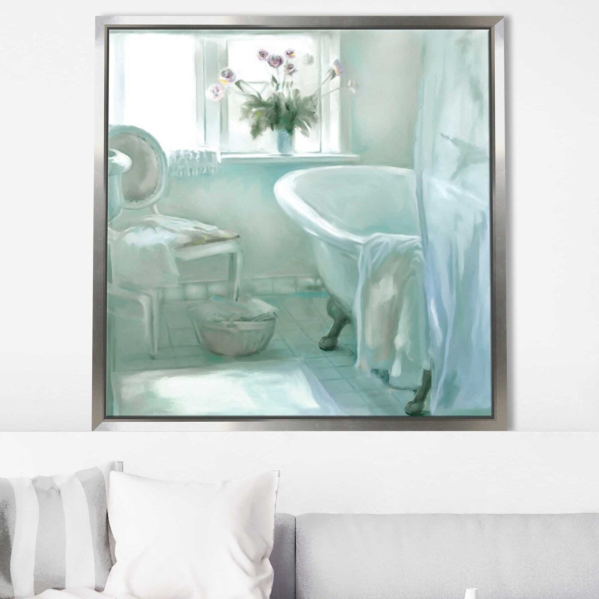 Ambiance by Carol Robinson - Premium Floating Canvas Wall Art Print - Perfect for Living Room, Bedroom & Office Decor