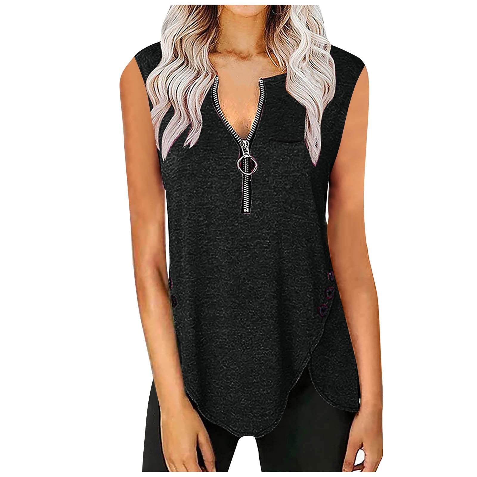 Women's Athletic Tank Tops - Breathable Graphic Camisole Vest, Flowy Loose Fit Cami Print Shirt for Yoga, Gym & Summer Outfits