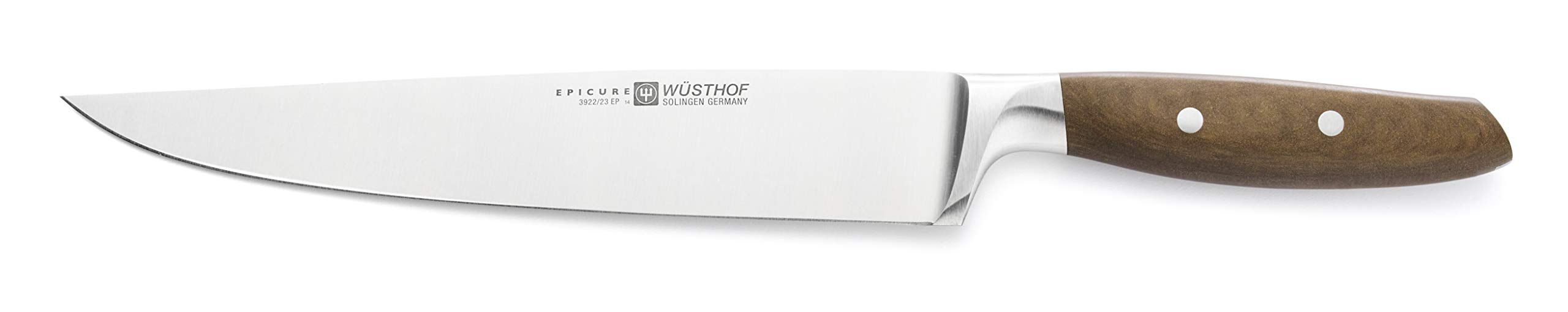 Wusthof EPICURE 9-Inch Slicing Knife - High Carbon Stainless Steel Blade for Precise Meat & Roast Carving - Perfect for Home Chefs & Professional Kitchens
