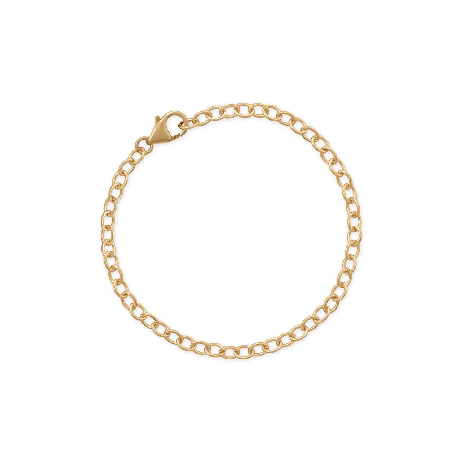 14K/20K Gold Filled Cable Chain Charm Bracelet for Women - Dainty Adjustable Jewelry Gift for Birthday, Anniversary & Everyday Wear