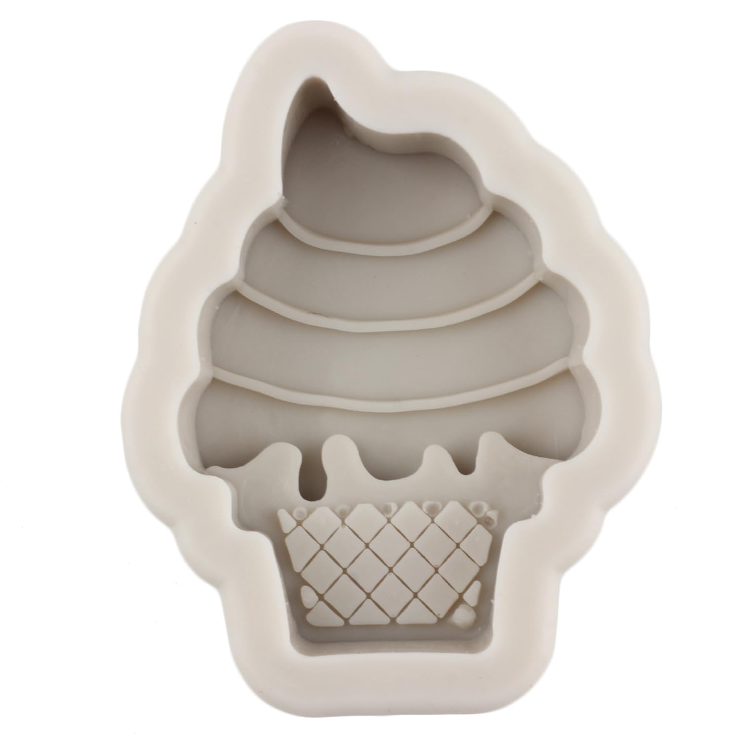 Sijiangmold 4-Piece Silicone Mold Set for Ice Cream Donut, Macaron, Fondant, Cupcake Topper - Perfect for Cake Decorating, Chocolate Candy, Polymer Clay & Gum Paste - Ideal for Baking, DIY Crafts & Party Desserts