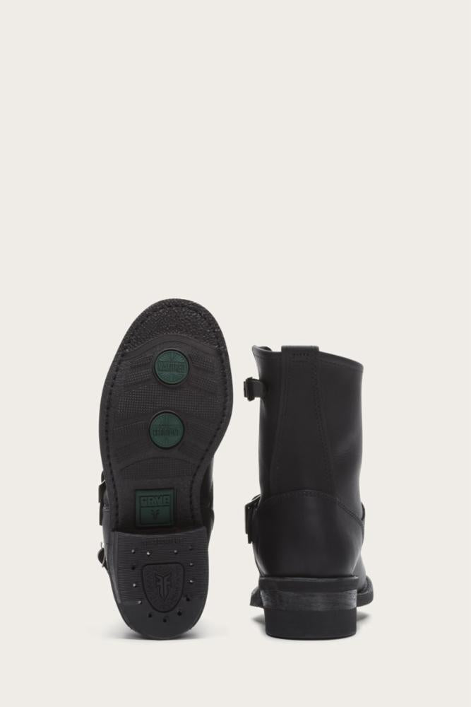Frye Women's 77500 Black Leather Riding Boots - Stylish & Comfortable for Everyday Wear, Horseback Riding & Fall Fashion