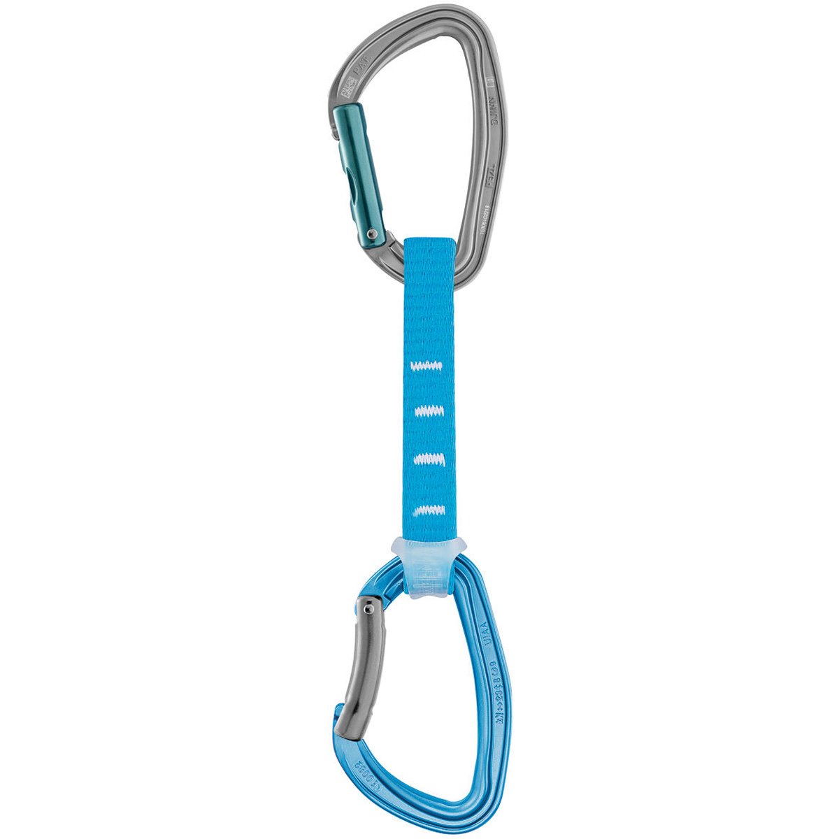 Djinn Axess Quickdraw - Fast & Secure Climbing Carabiner for Rock Climbing, Hiking & Outdoor Adventures