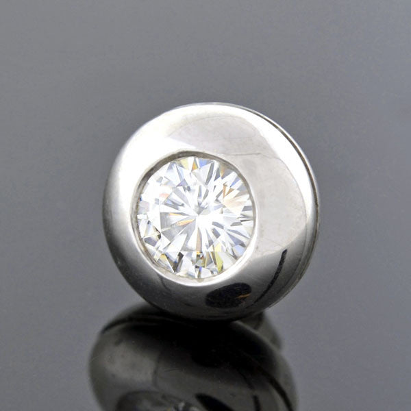 1.50ctw Platinum Round Brilliant Cut Diamond Stud Earrings for Women - Perfect for Weddings, Anniversaries & Special Occasions