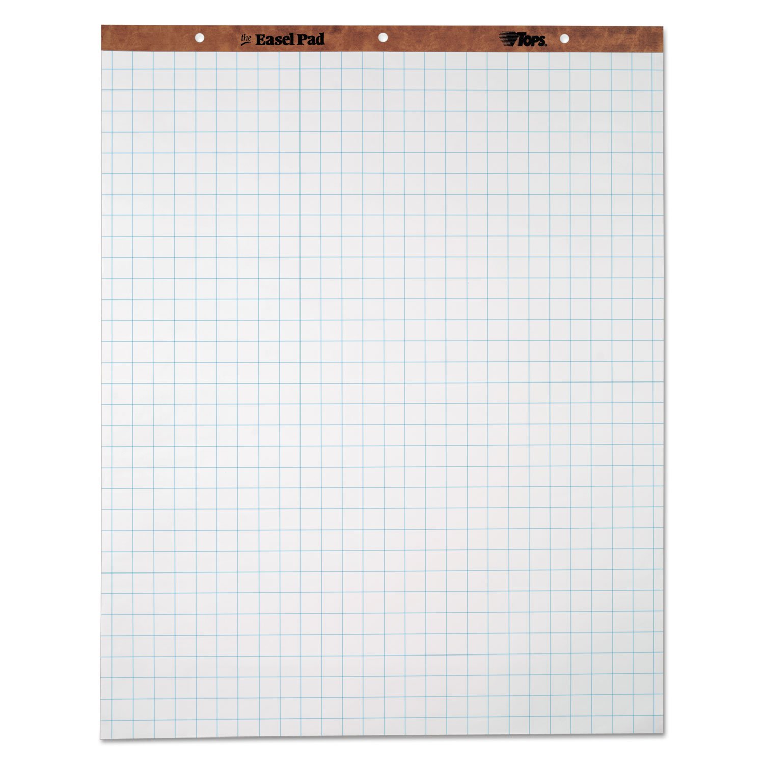 TOPS 7900 Easel Pads with Quadrille Rule - 27 x 34 Inches, White Paper, 50 Sheets per Pad, 4 Pads per Carton - Perfect for Office Meetings, Classroom Presentations & Creative Brainstorming Sessions