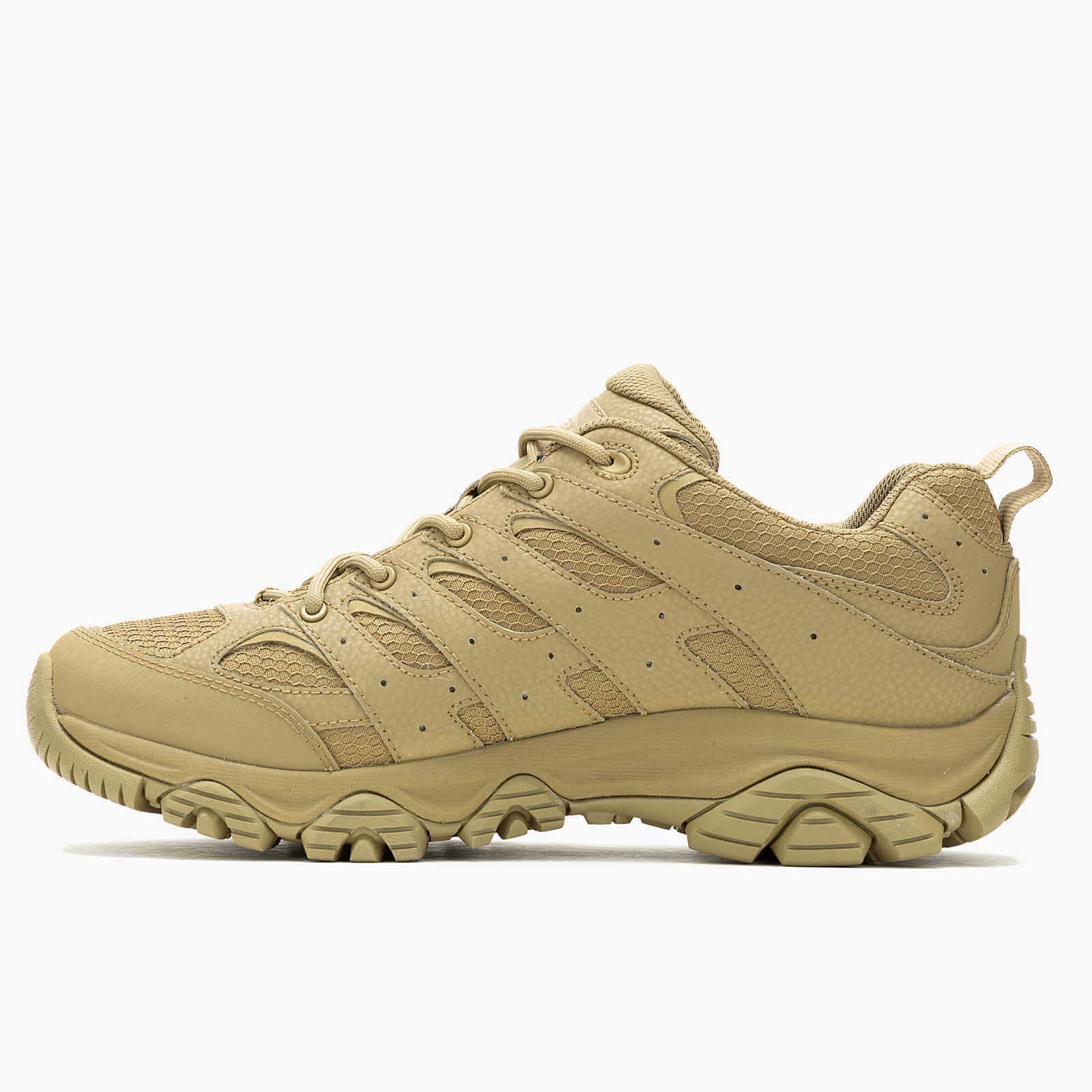 Moab 2 Tactical Women's Work Shoes - Lightweight Hiking Boots for Outdoor, Construction & Military Use - Coyote Brown Non-Slip Safety Footwear