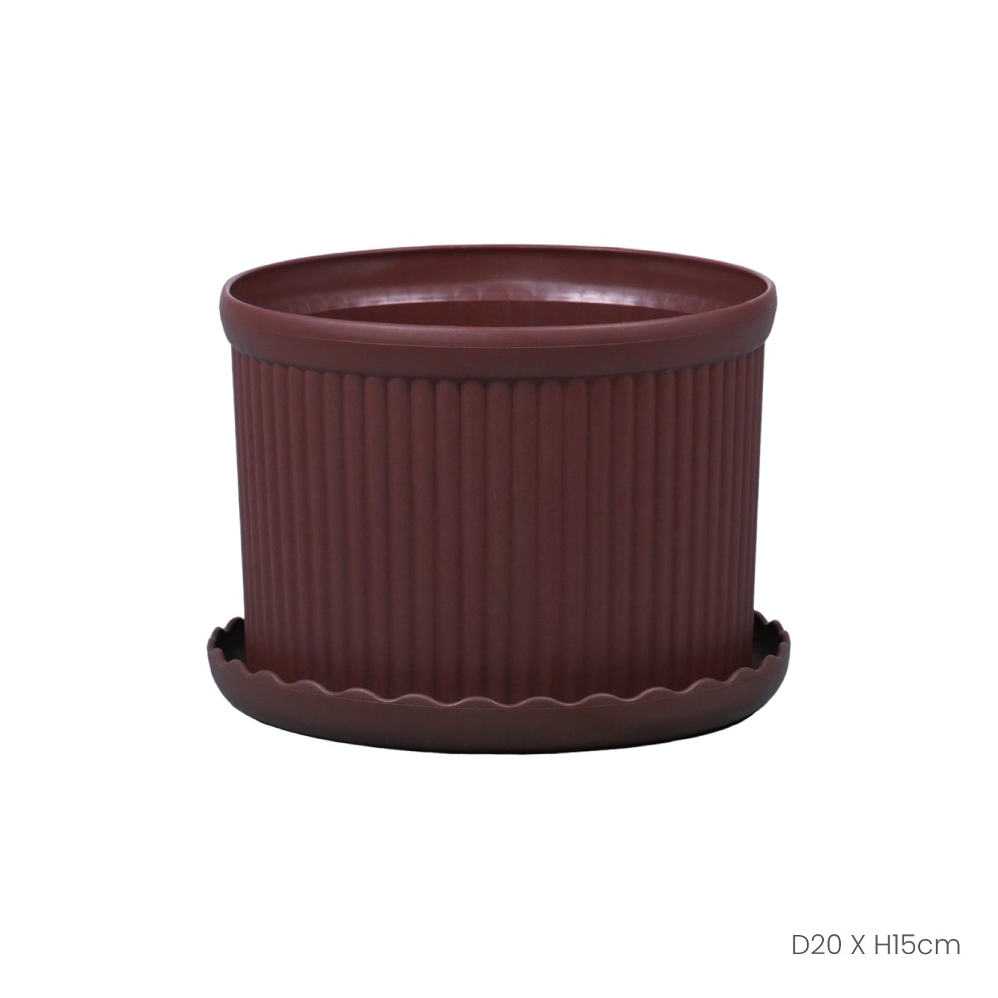 Garden Pot ST Strip No.4 (GP 2924) - Durable Plant Container for Indoor & Outdoor Gardening, Perfect for Flowers, Herbs, and Succulents