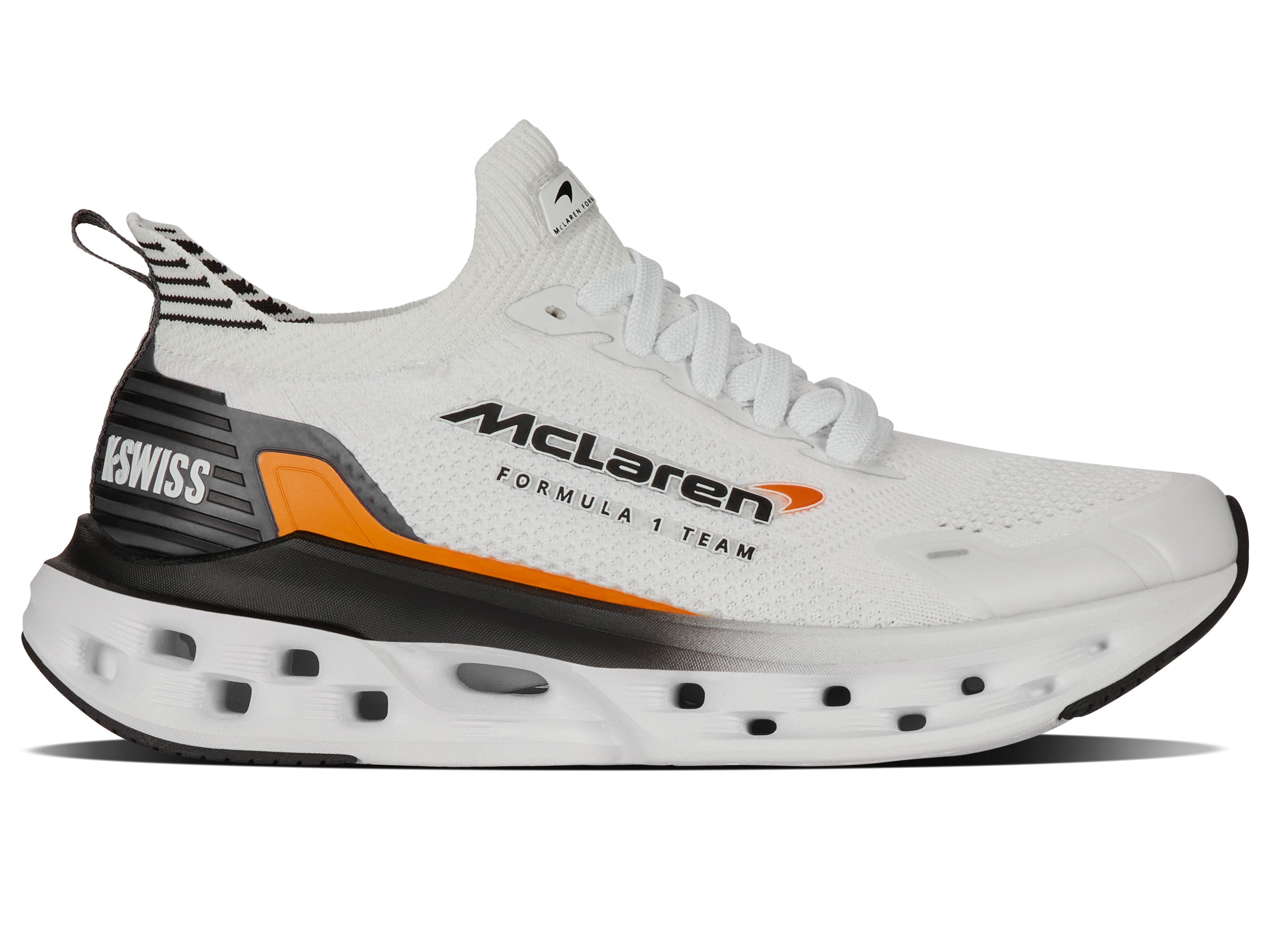 McLaren F1 Team Impulse Tubes Lite X - White/Black/Papaya - High-Performance Racing Gear for Motorsport Enthusiasts & Collectors