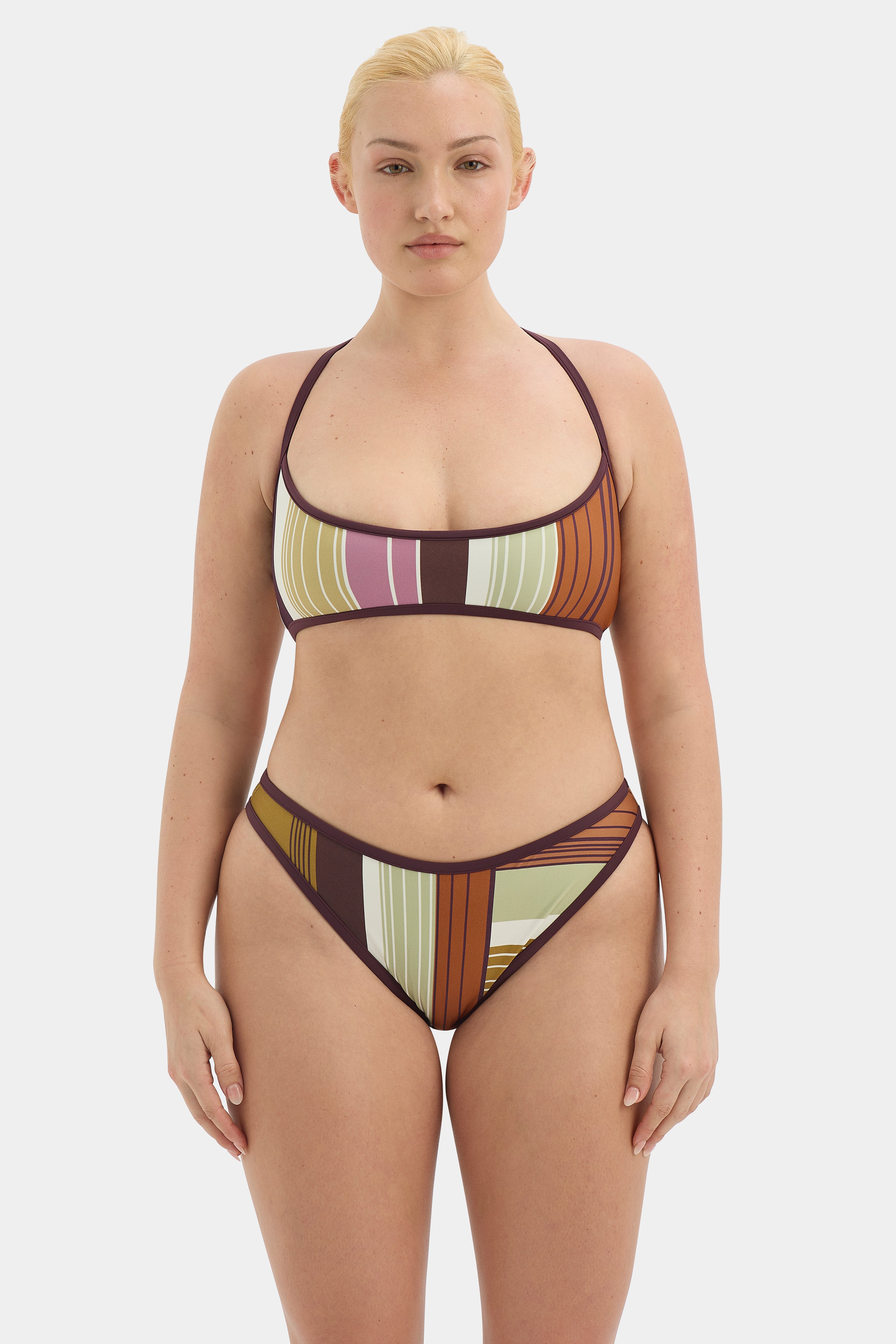 Fontana Halter Bandeau Top - Women's Sexy Strapless Bikini Swimwear for Beach & Pool Party | Summer Vacation Essential