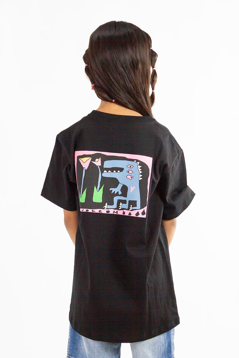 Volcom Kids Printed T-Shirt for Boys & Girls - Soft Cotton Short Sleeve Tee for School, Play & Everyday Wear (Multiple Colors)