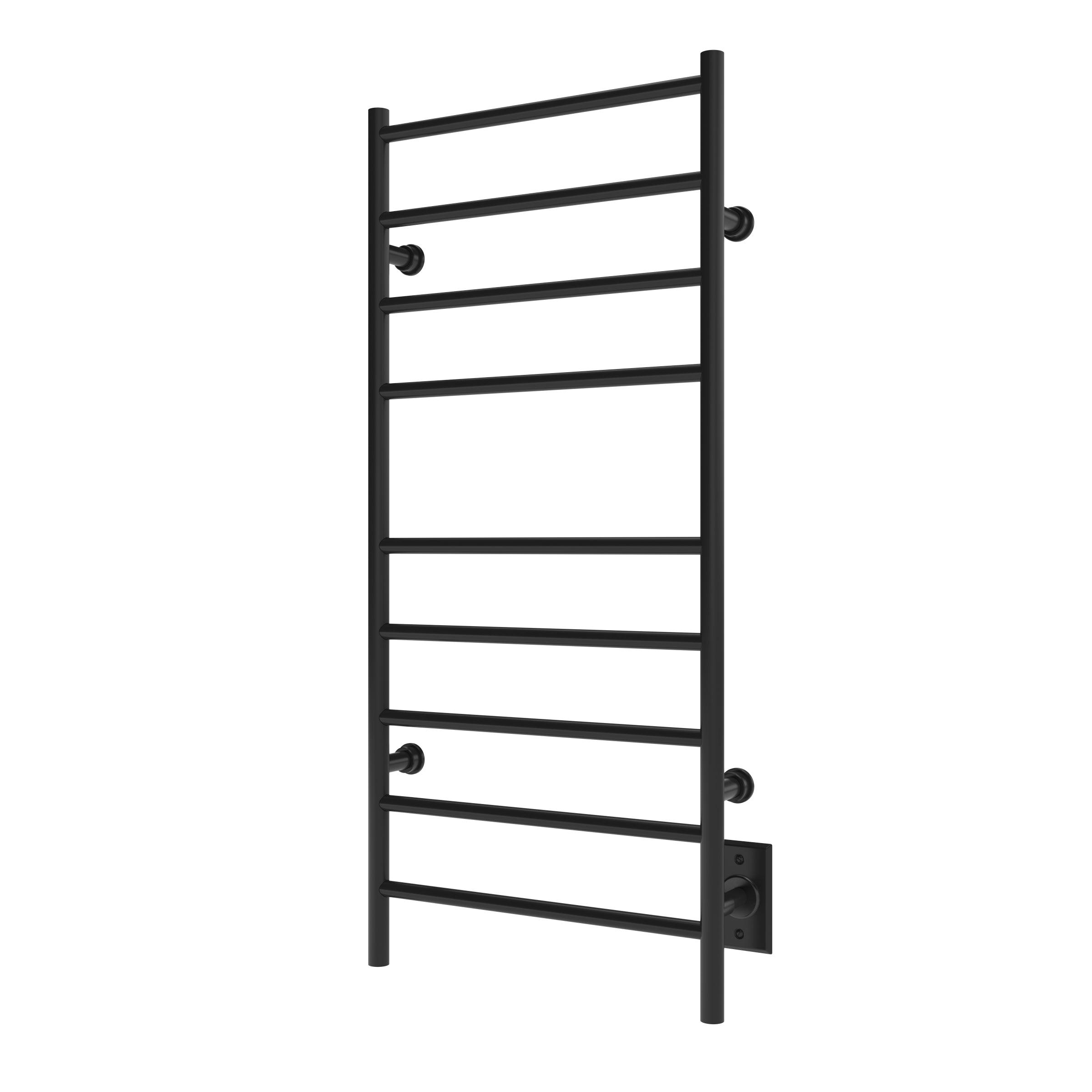 Kontour Linear Plug-In or Hardwired Towel Warmer - 18W x 40H - Bathroom Luxury Heated Towel Rack for Spa, Hotel & Home Use