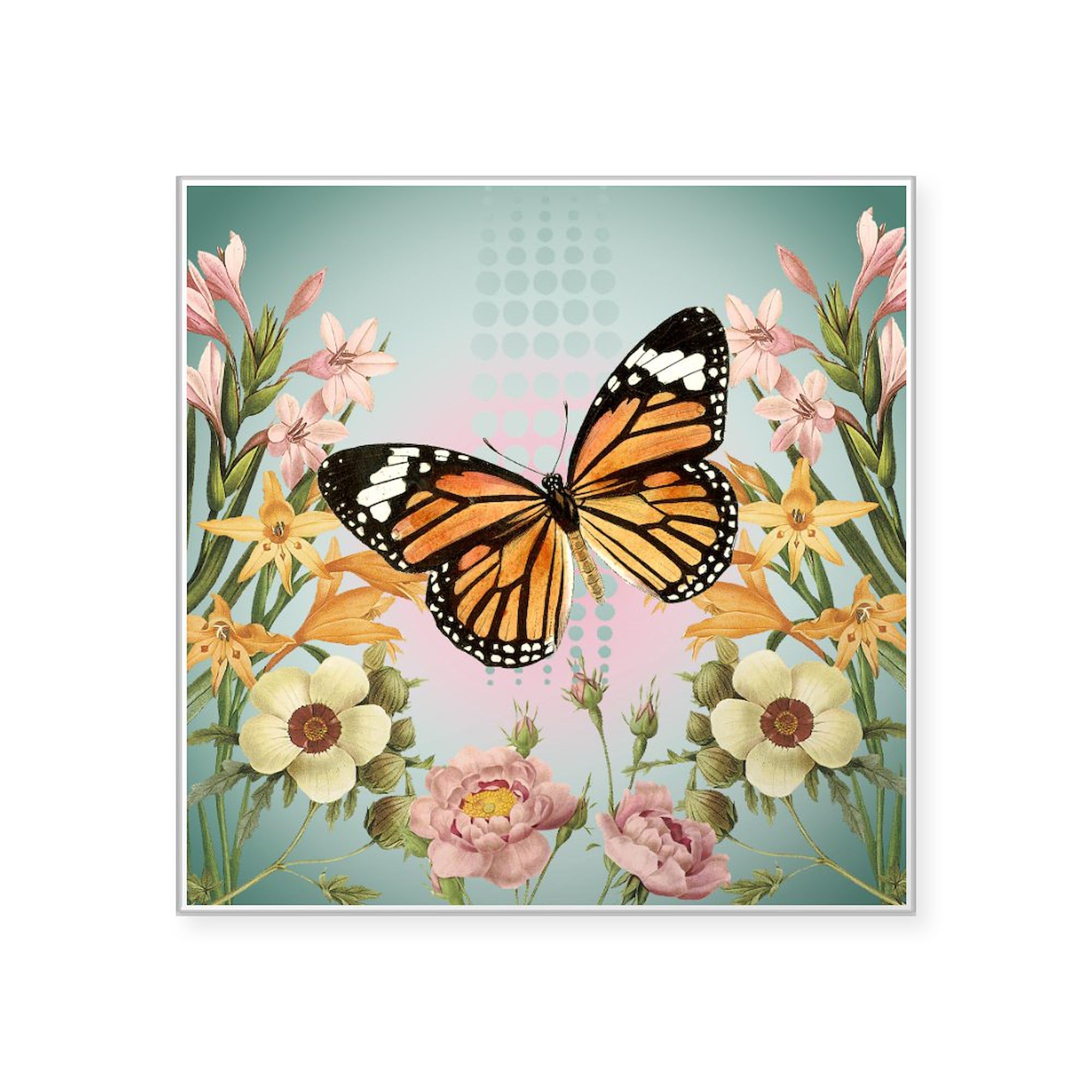 Vintage Monarch Butterfly Car Decal - Waterproof Vinyl Bumper Sticker for Cars, Laptops & Windows - Perfect for Nature Lovers & Car Decor
