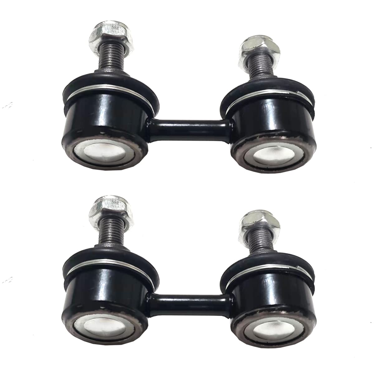 2Pcs Premium Sway Bar Links K90124 - Front Stabilizer Bar End Link Kit for Chevrolet Prizm, Lexus ES300, Toyota RAV4 (1996-2000), Corolla (1993-2002) - Durable Suspension Replacement Parts for Smooth Ride & Enhanced Vehicle Control