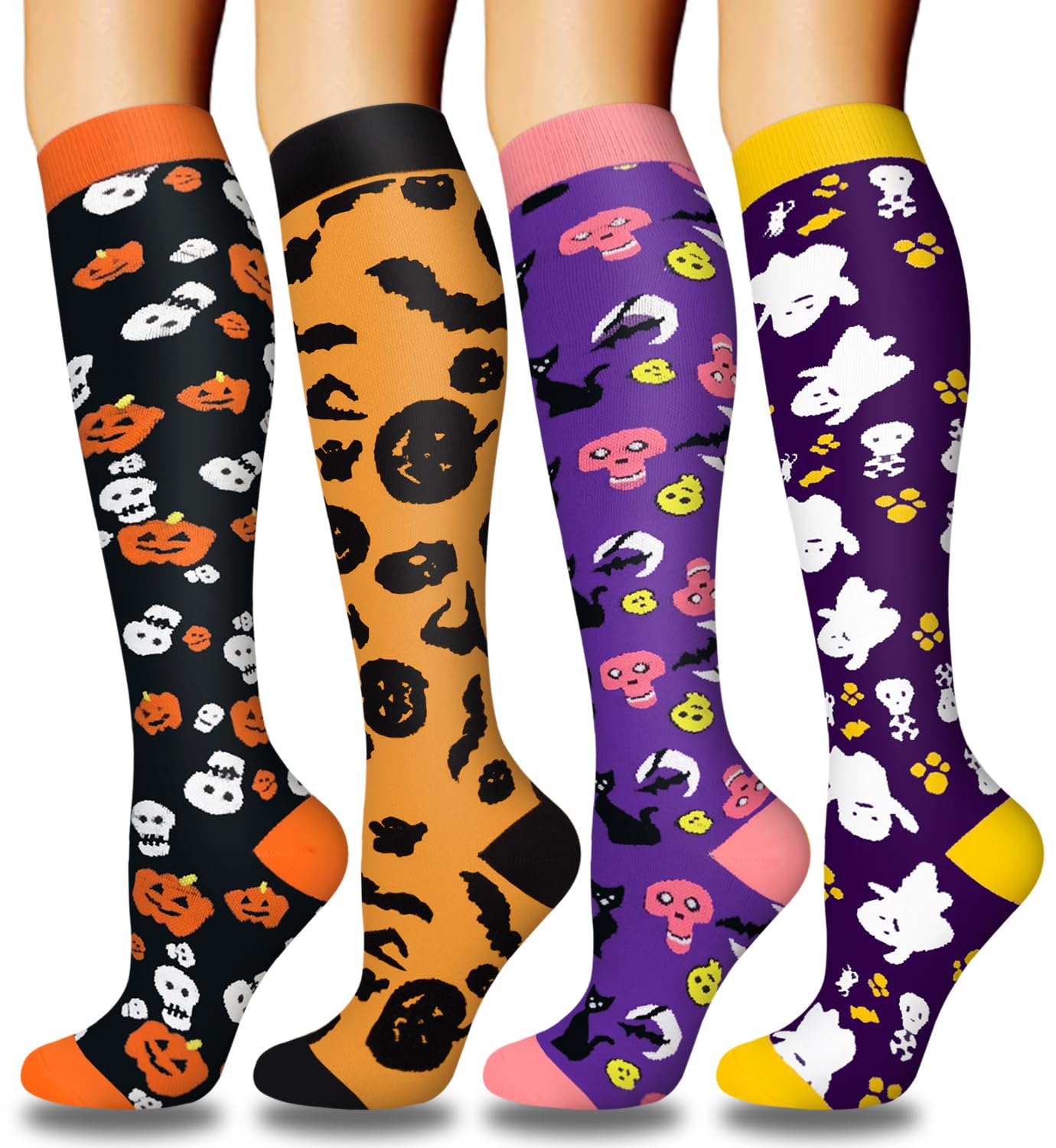 Aoliks Medical Compression Socks for Women & Men - Knee High Support Socks for Running, Nurses, Travel & Circulation - Perfect for Athletic Performance, Long Work Shifts & Airplane Flights