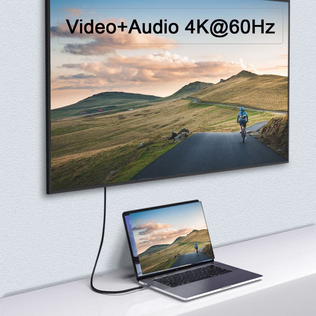 High-Speed USB C 3.1 Gen 2 Cable 10Gbps - USB-C to USB-C Male to Male Data & Video Cable (10ft/3m) - Fast Charging & 4K Video Transfer for MacBook, iPad Pro, Samsung Galaxy & More