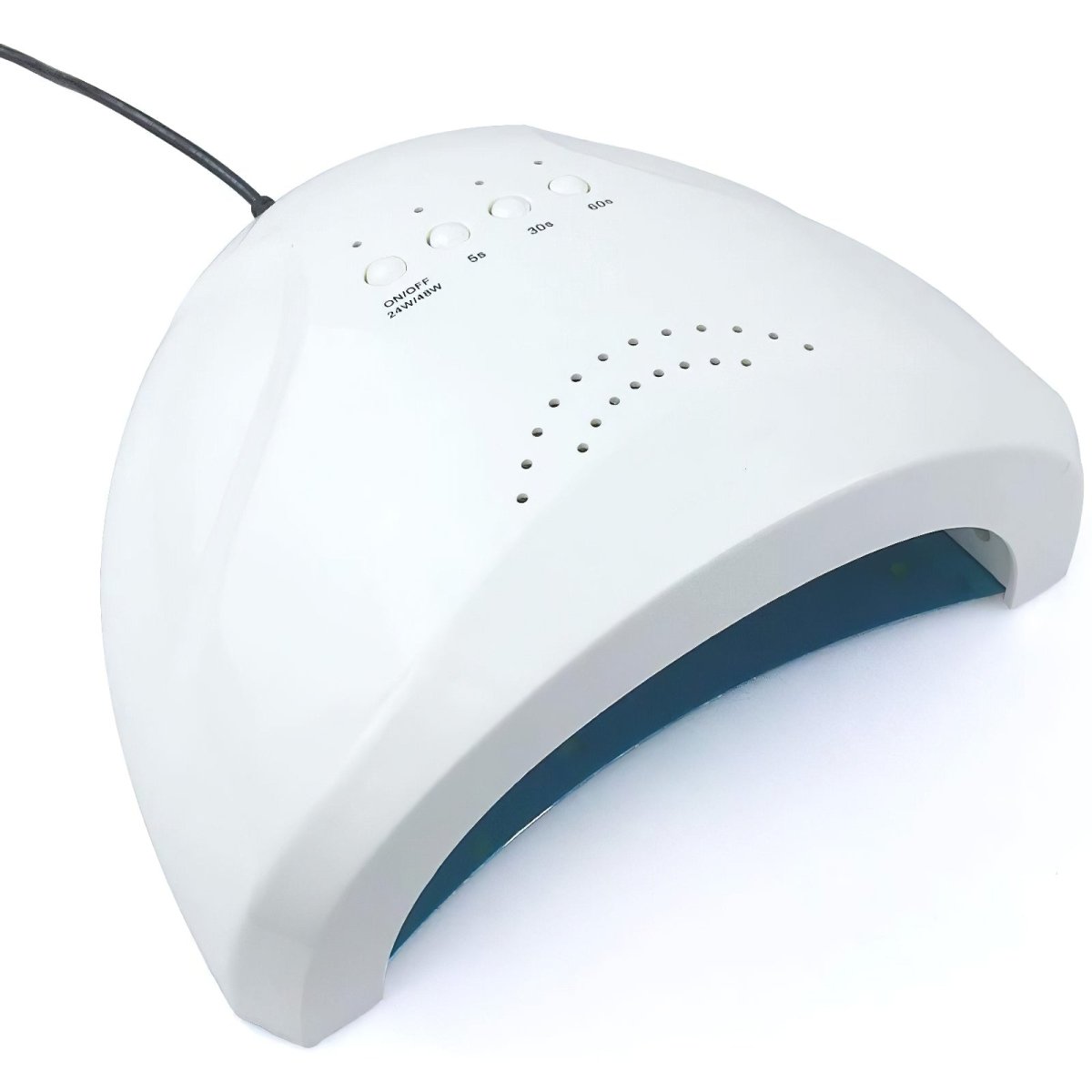 48W UV LED Nail Lamp for Gel Polish Curing - Professional Salon & Home Manicure Pedicure Kit with Fast Drying & Even Light Distribution (Perfect for DIY Nail Art & Gel Extensions)