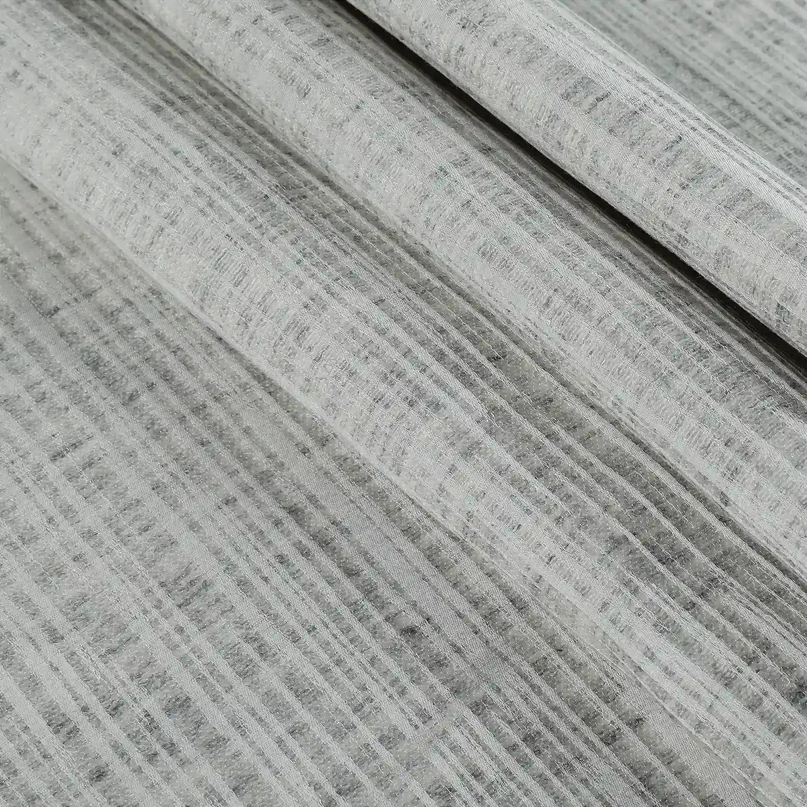 Lydia Solid Jacquard Pleated Curtains - Elegant Window Treatments for Living Room, Bedroom & Home Decor