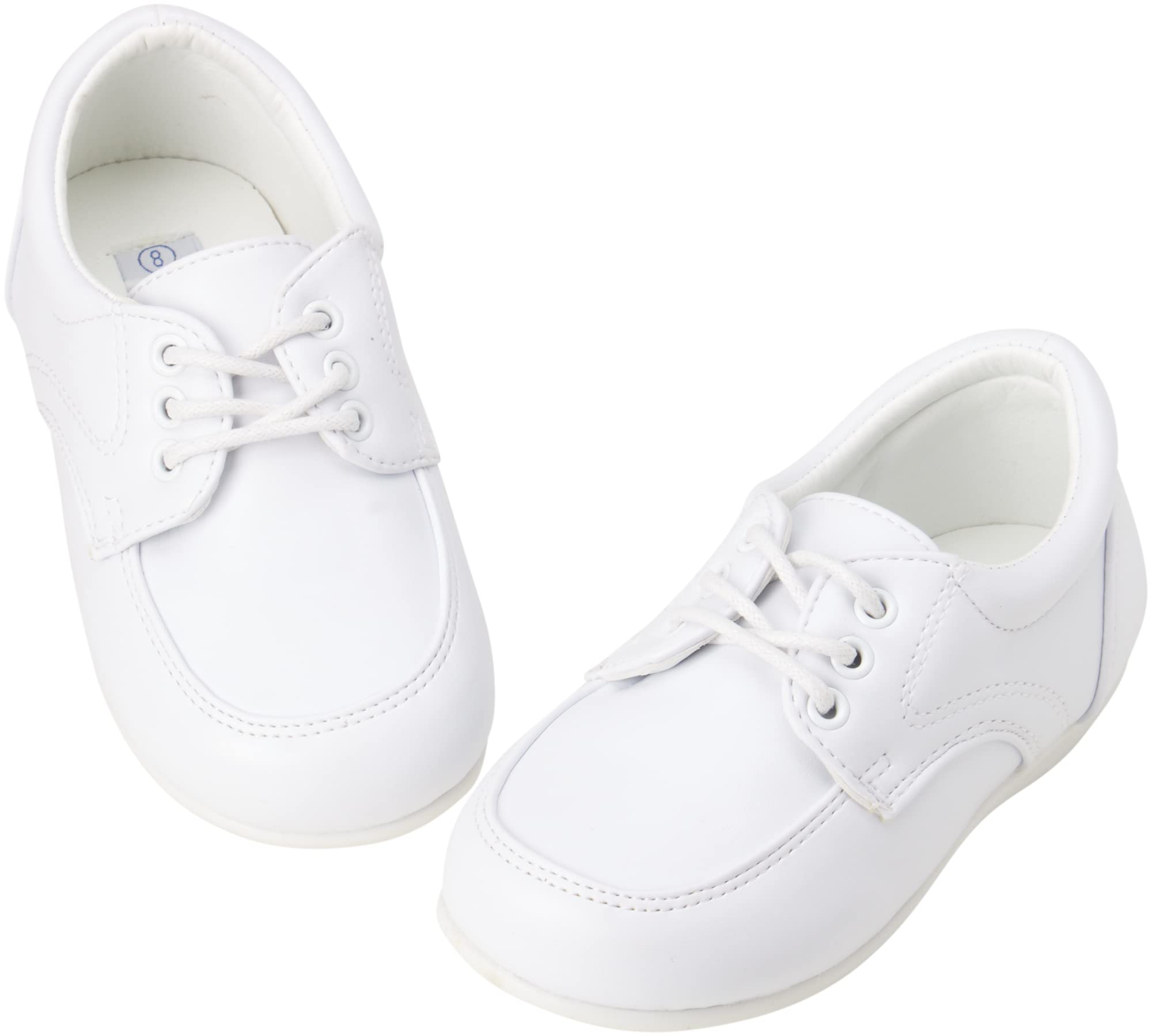 Josmo Baby Boys’ Dress Shoes – Casual Leatherette Derby Walking Shoes for Infant & Toddler | Perfect for Weddings, Parties & Special Occasions