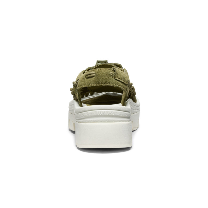 Unisex UNEEK PLT Sneakers - Martini Olive & Star White | Comfortable Casual Shoes for Walking, Running & Everyday Wear