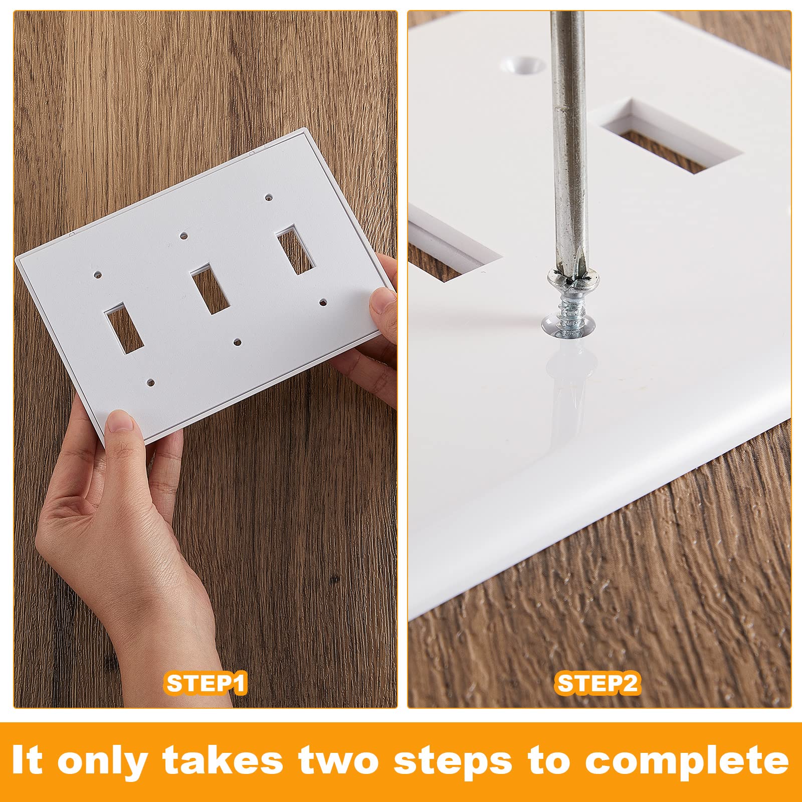 Tondiamo 46-Pack Electrical Outlet Insulation Pads - Weatherproof Foam Wall Plate Sealers for Energy Saving & Switch Insulation - Perfect for Homes, Offices & Apartments to Reduce Drafts & Lower Energy Bills