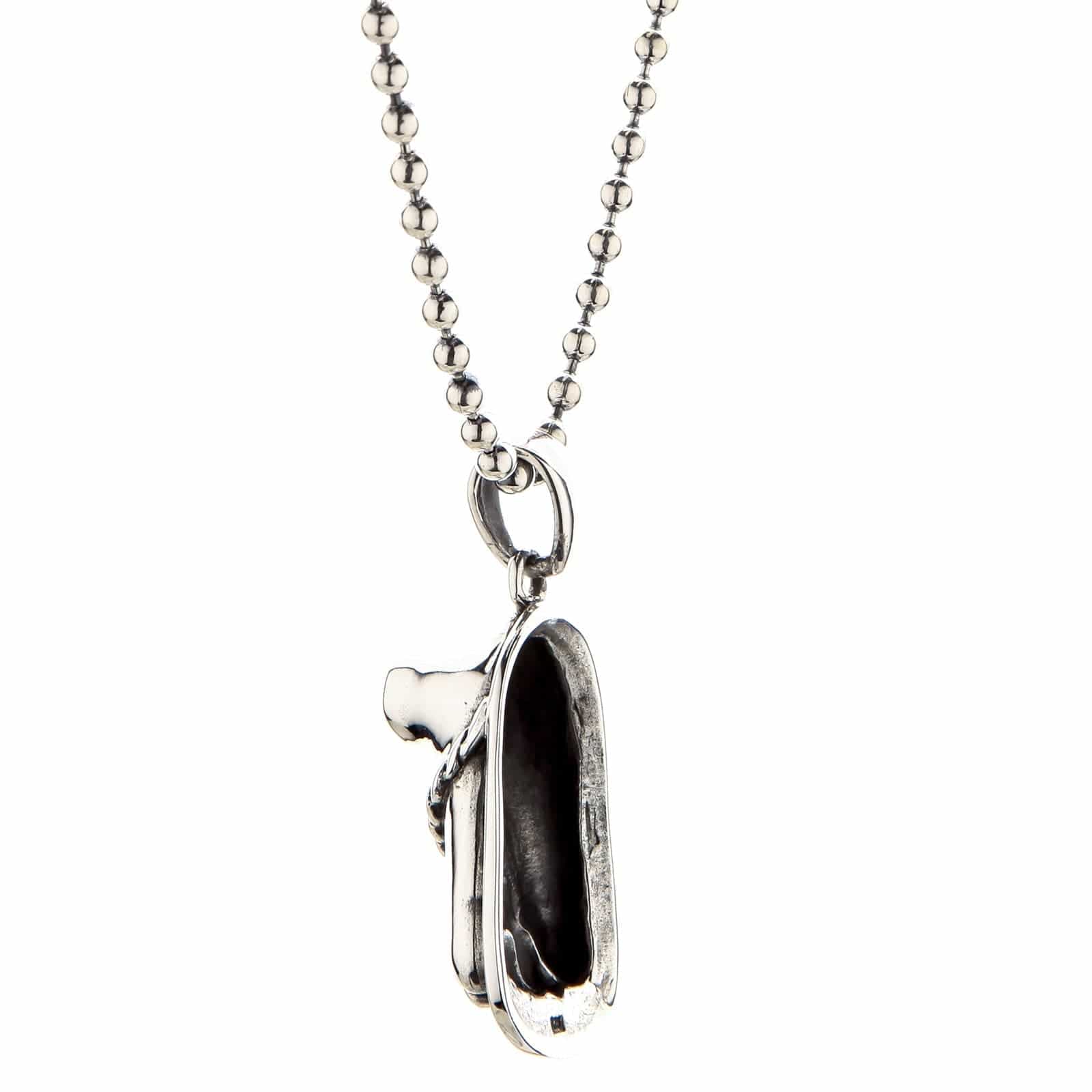 925 Sterling Silver Foot Pendant Necklace - Elegant Jewelry for Women, Perfect for Gifts, Parties & Everyday Wear