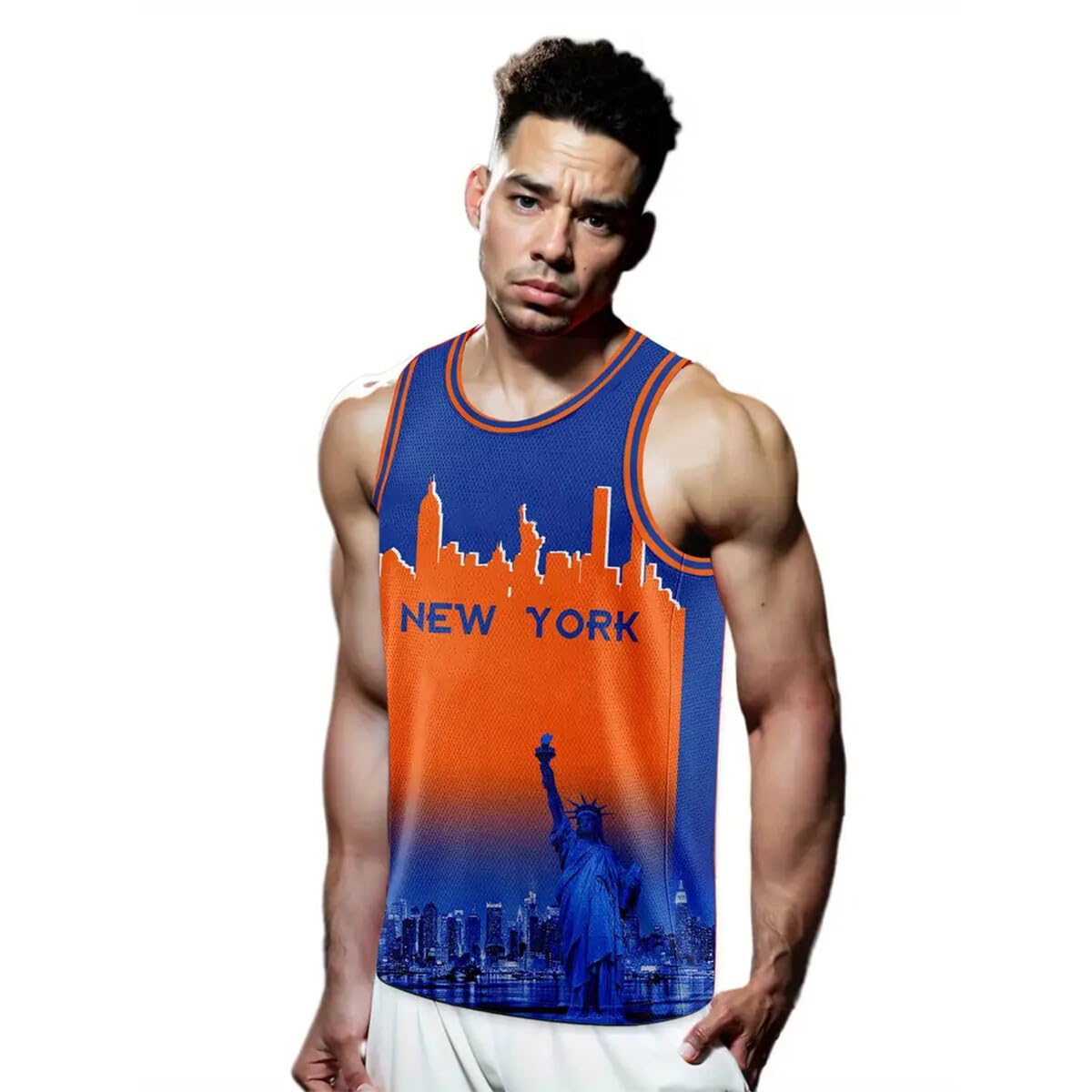 Basketball City Jerseys for Men - Sports Fan Apparel & Gifts (Sizes S-2XL) - Perfect for Game Day, Fan Events & Gift Giving