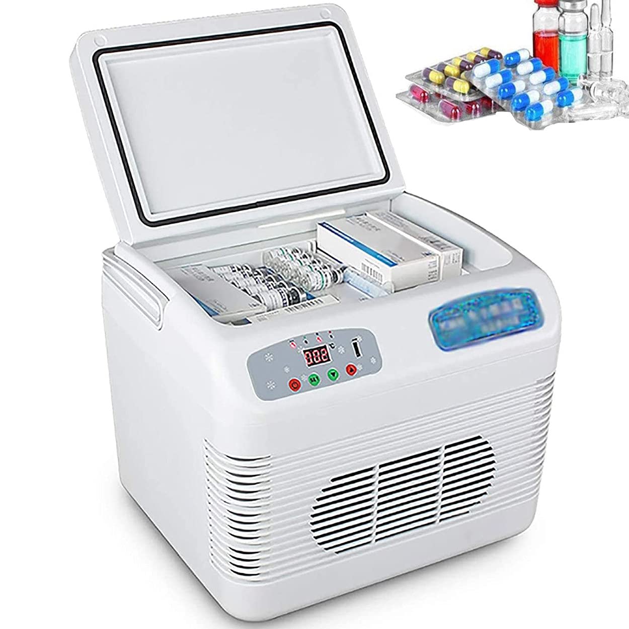 Portable USB Insulin Cooler Case - Mini Refrigerated Travel Storage Box for Diabetes Medication, Keep Insulin Cool & Safe | Perfect for Travel, Work, and Outdoor Activities