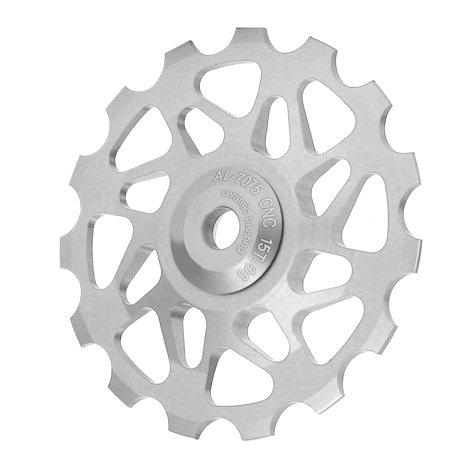 Vbestlife Bike Guide Wheel - Durable CNC Aluminum Alloy & Ceramic Bearing Bike Wheel Pulley for Road Bikes & Mountain Bikes | Smooth Shifting for Cycling Commuting & Trail Riding