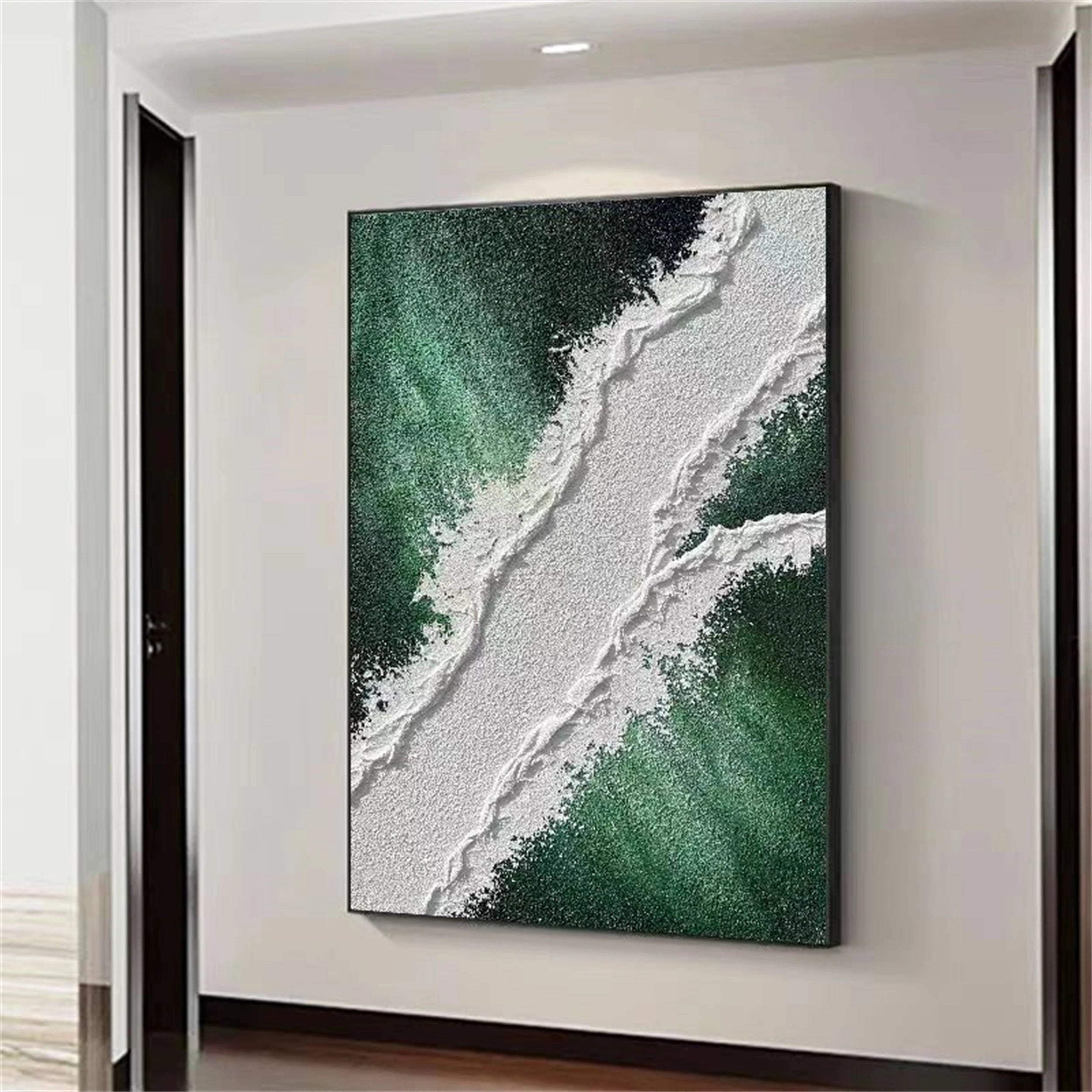 Ocean and Sky Painting #OS 045 - Handmade Canvas Wall Art for Home & Office Decor - Perfect for Living Room, Bedroom or Gift