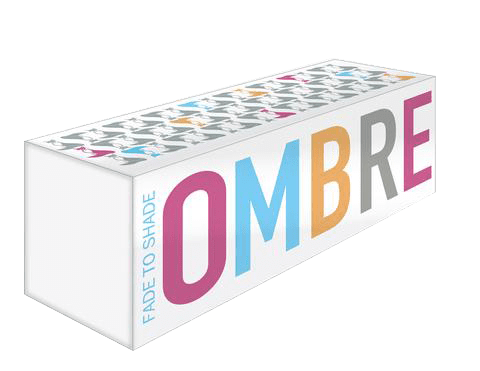 Ombre Glass Tumbler - 20oz Insulated Travel Mug with Lid & Straw - Melon & Grey Gradient - Perfect for Coffee, Tea, Cold Drinks on the Go