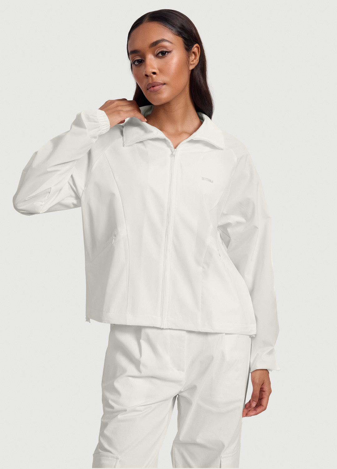 Stylish Everyday Zip Jacket for Men & Women - Lightweight Comfortable Windbreaker for Outdoor Activities, Travel & Casual Wear
