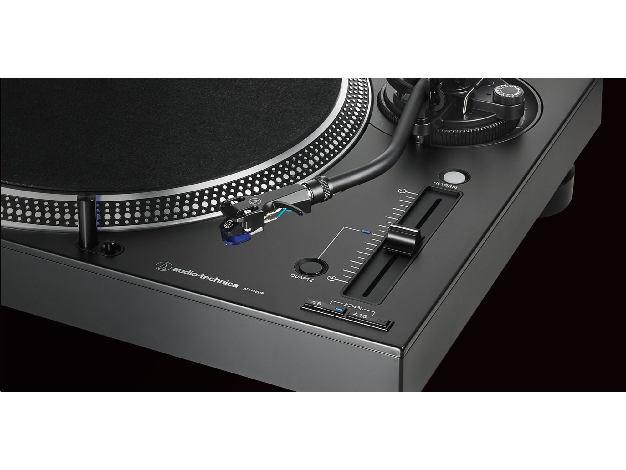 Audio Technica AT LP140XP Professional Direct-Drive Turntable for DJs & Music Enthusiasts – Perfect for Home Studios, Clubs & Vinyl Record Playback