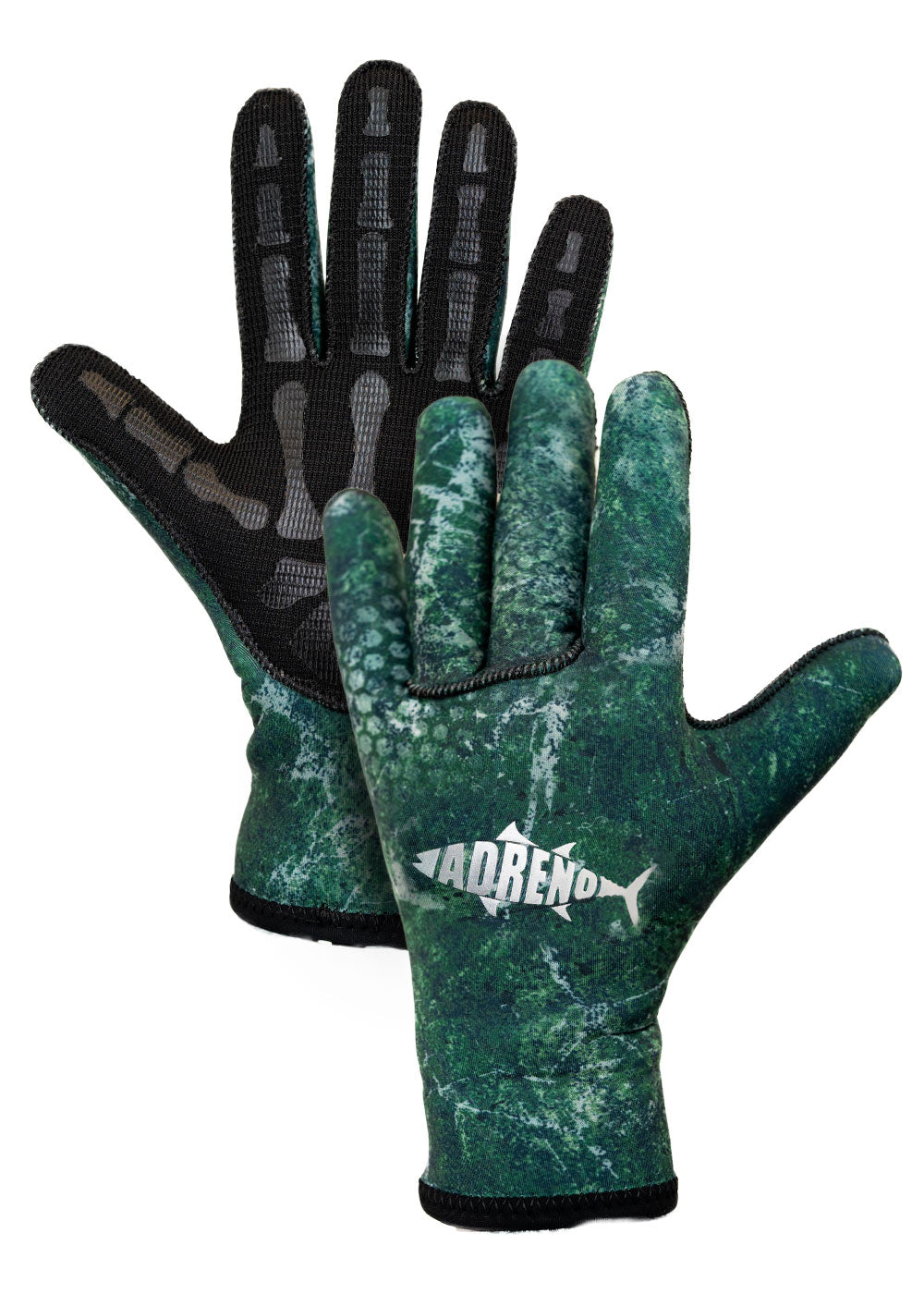 Adreno Men's 3.5mm Two-Piece Wetsuit with Diving Gloves & Socks Set - Scuba Diving, Snorkeling & Cold Water Surfing Gear