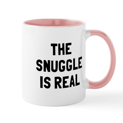 White/Pink Inside - The Snuggle Is Real Mug
