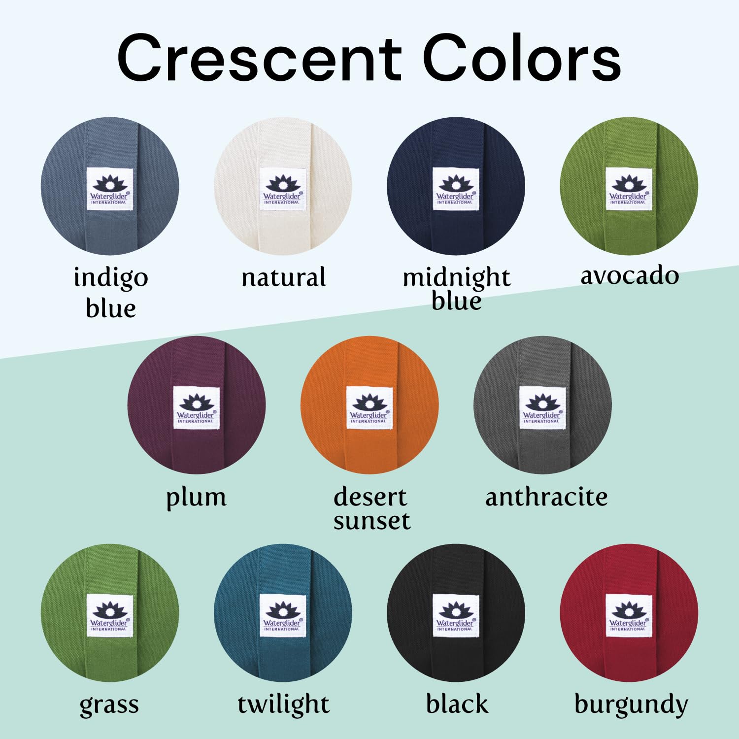 Premium Buckwheat Husk Filled Meditation Cushion - Crescent Zafu Yoga Pillow (Green Grass Color) | Made in USA | Perfect for Yoga, Zen Meditation & Floor Seating