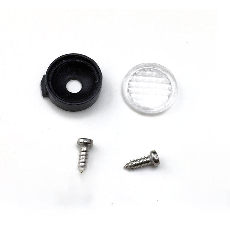 1/10 Scale G2 D90 Off-Road Crawler Car CC Hand-Assembled Plastic Small Rear Light Mount - DIY Replacement Part for RC Vehicle Upgrades | Perfect for Trail Crawling & Scale Model Customization