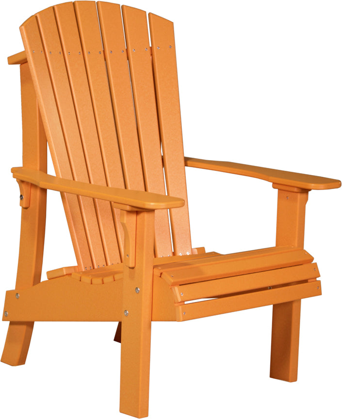 Premium Adirondack Chair - Heavy Duty Outdoor Patio Furniture, All-Weather Resin Wicker, Comfortable Lounge Chair for Garden, Poolside, Deck, and Backyard Relaxation