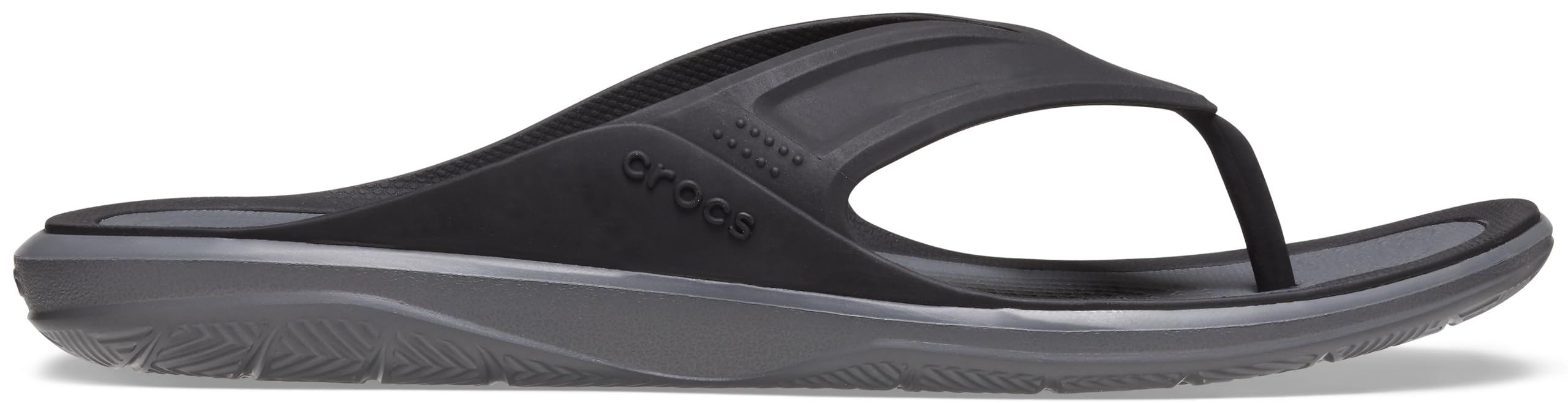Crocs Men's Swiftwater Wave Flip Flops - Comfortable Waterproof Sandals for Men | Beach, Pool & Outdoor Activities