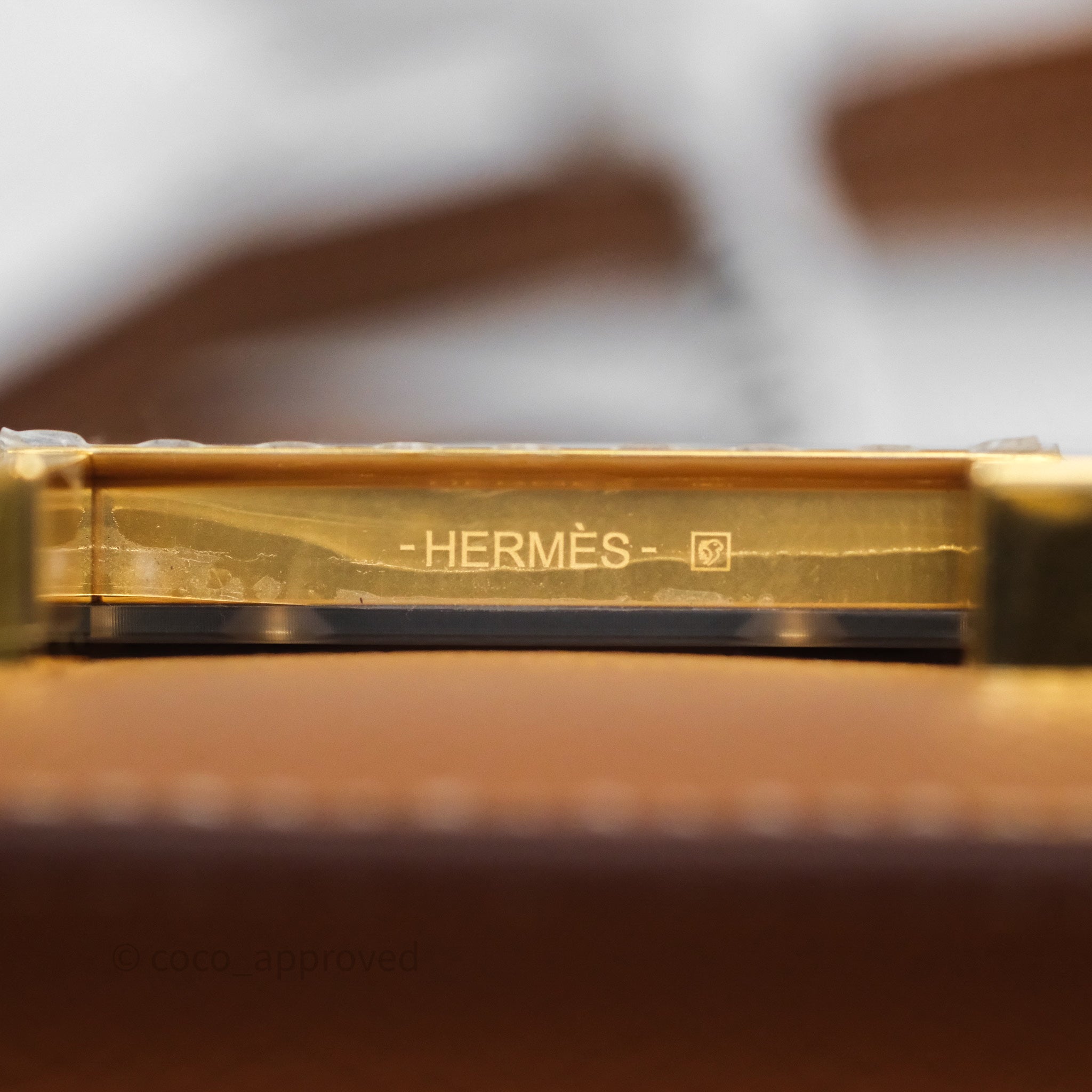 Authentic Hermès Constance Elan 37 Bag in Gold Epsom Leather with Gold Hardware - Luxury Designer Handbag for Women | Perfect for Evening Events, Parties & Special Occasions