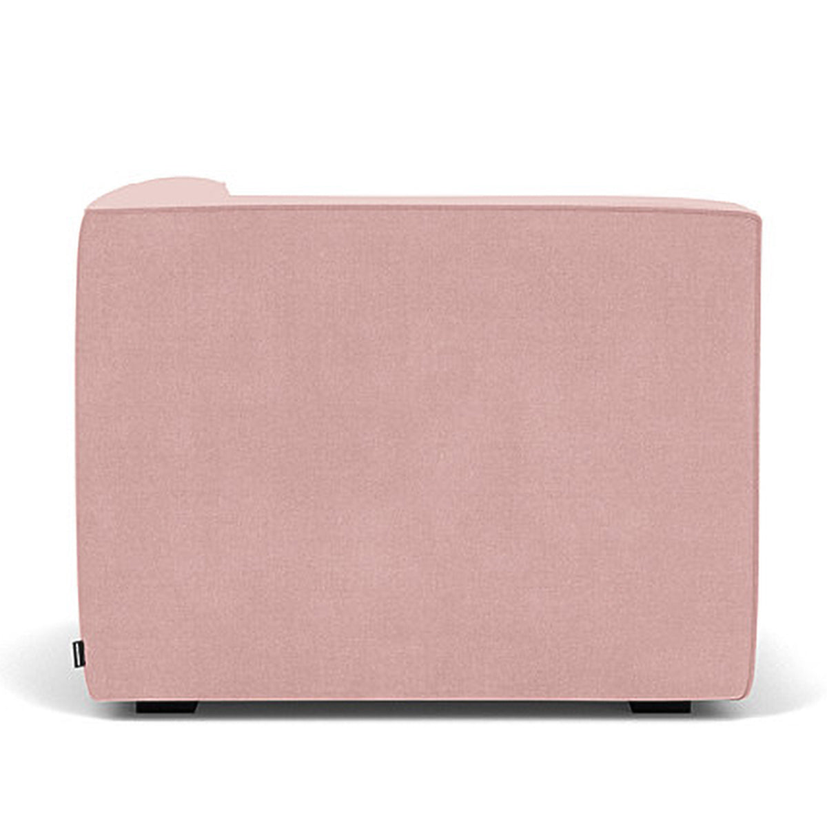 1-Seater Right Corner Modular Sofa in Durable Dane Fabric - Perfect for Small Apartments, Living Rooms & Cozy Spaces